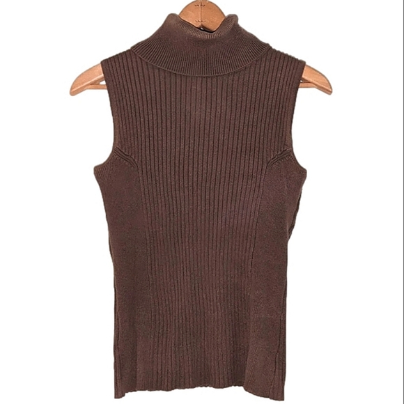 Axcess Tops - Knit mock turtleneck short sleeve